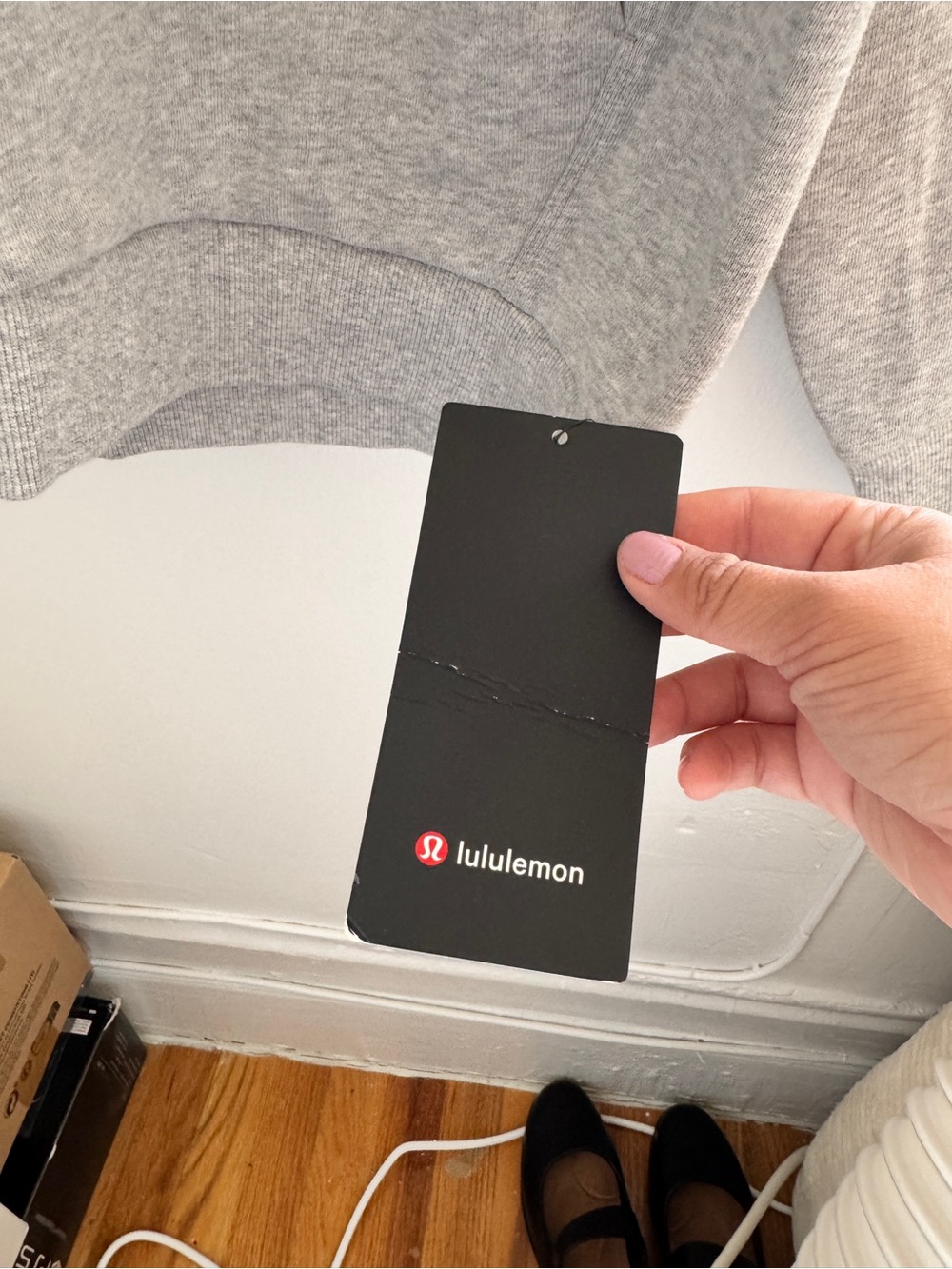 LG Light Gray Lululemon Hoodie - Picture 3 of 5
